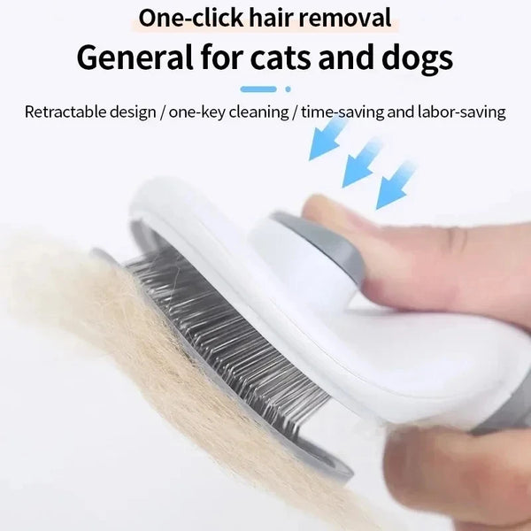 Easy Clean Pet Hair Brush