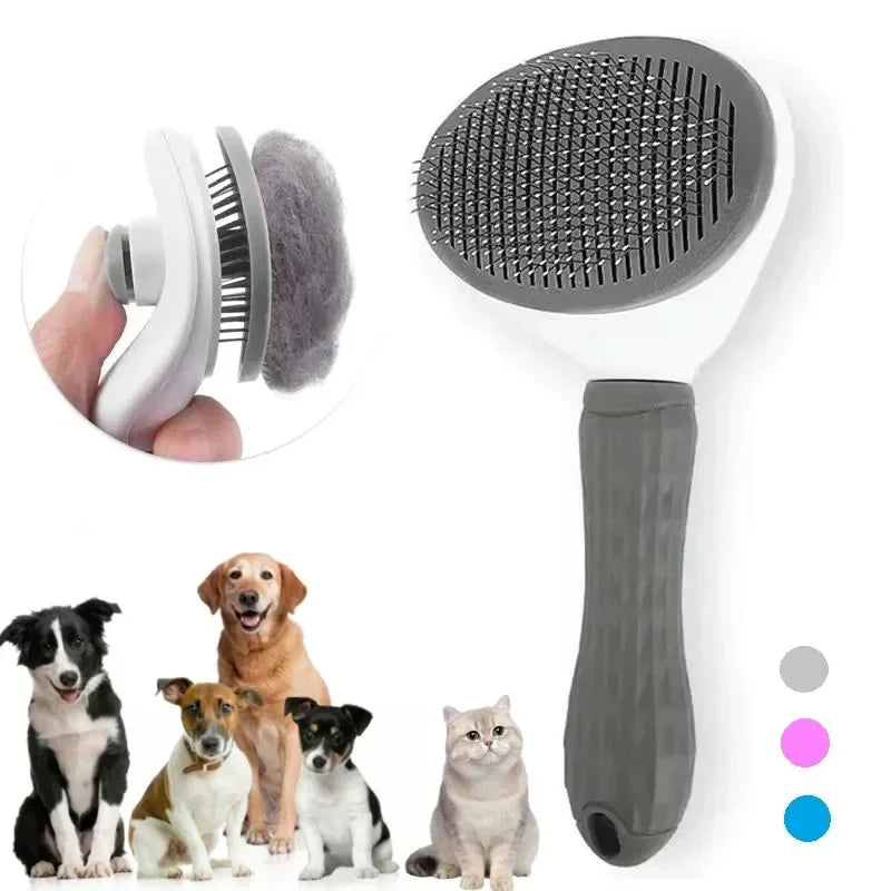 Easy Clean Pet Hair Brush