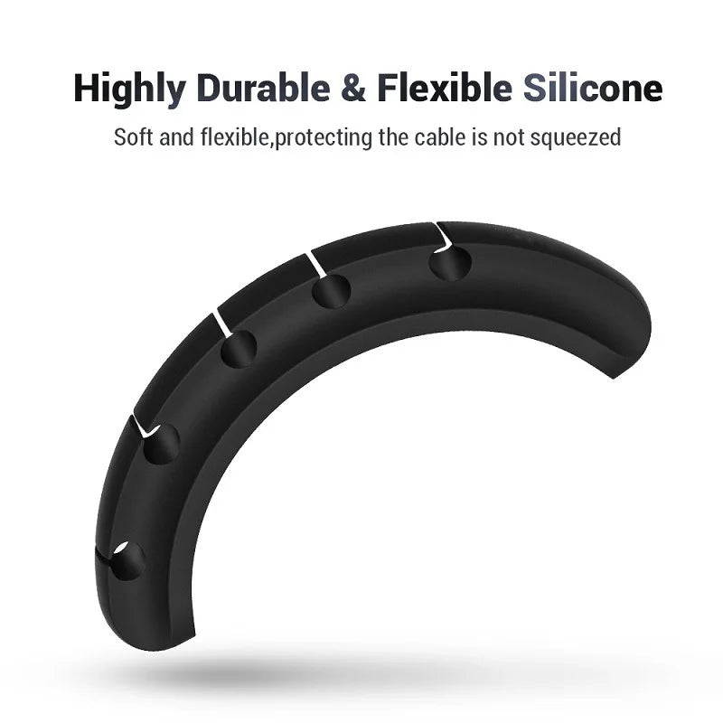 Silicone Cable Organizer Clips